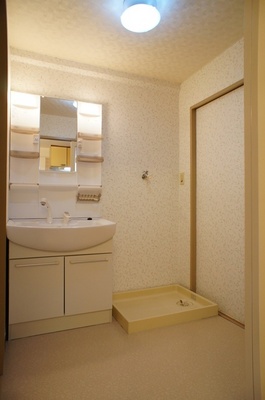 Washroom. Shampoo is a dresser with ☆