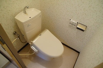 Toilet. Washlet is with ☆