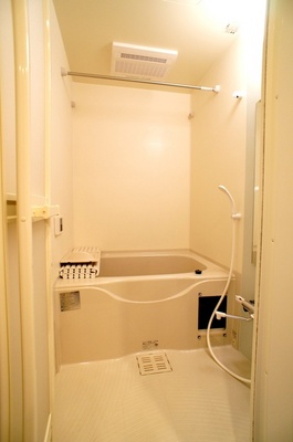 Bath. Bus bathroom dryer with