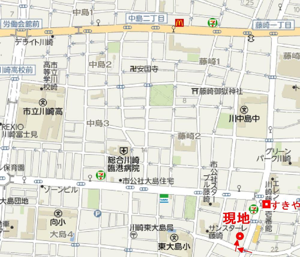 Local guide map. You can preview the bright second floor third floor. Please contact me.