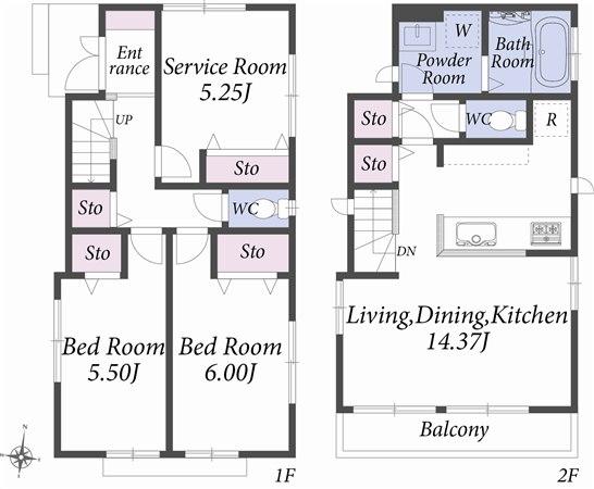 Floor plan. Floor plan B Building