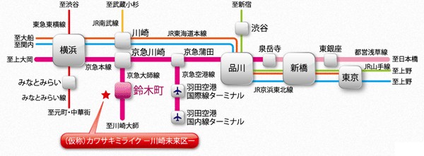Access view ※ Route map of the web is, Some routes ・ It expressed an excerpt of the station, etc..