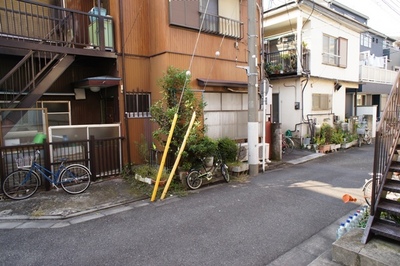 View. Around is a quiet residential area