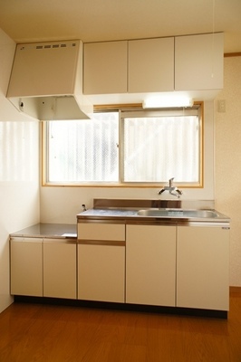 Kitchen. It is also OK ventilated with large windows!