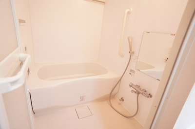 Bath. Bathroom with Misutosasuna