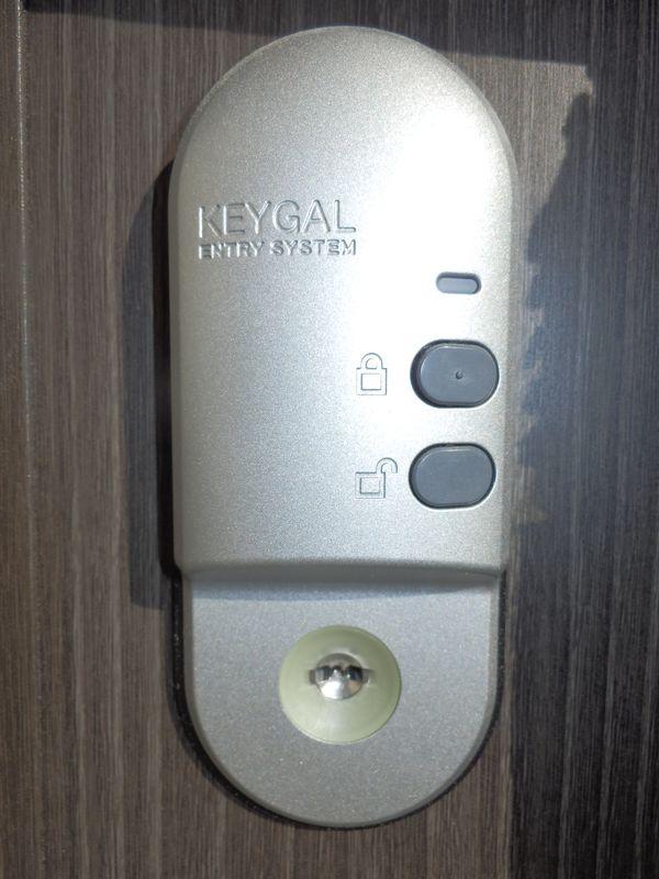 Security equipment. Entrance lock keyless entry specification