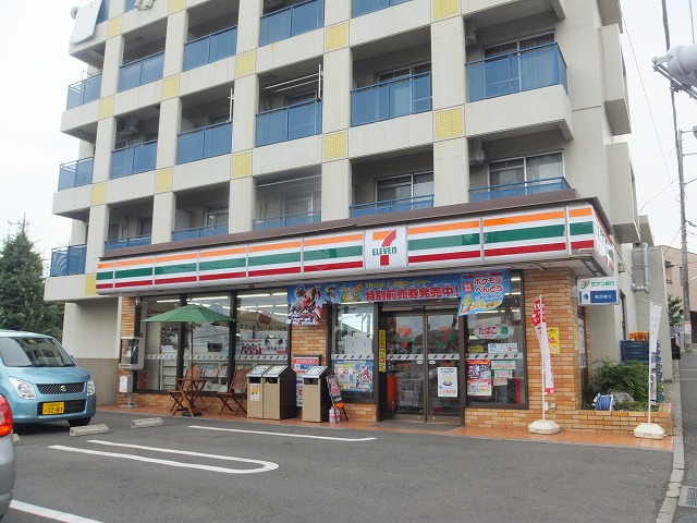 Convenience store. Seven-Eleven Kawasaki Nogawa store up (convenience store) 520m