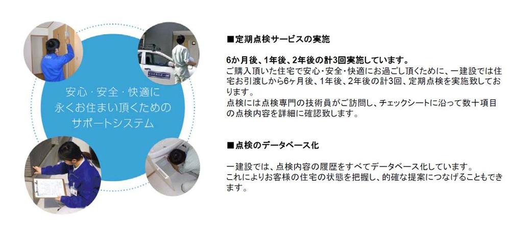 Construction ・ Construction method ・ specification. Guarantee after delivery also peace of mind