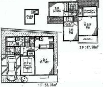 Floor plan. (10 Building), Price 40,800,000 yen, 4LDK, Land area 103 sq m , Building area 120 sq m