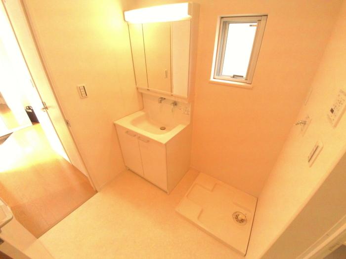 Wash basin, toilet. Vanity space (3 Building)