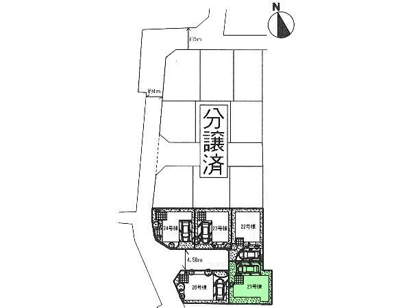 Compartment figure. 34,800,000 yen, 2LDK+S, Land area 80.6 sq m , Building area 117.17 sq m