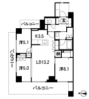 Floor: 3LDK + WIC + N, the occupied area: 75.18 sq m, Price: TBD