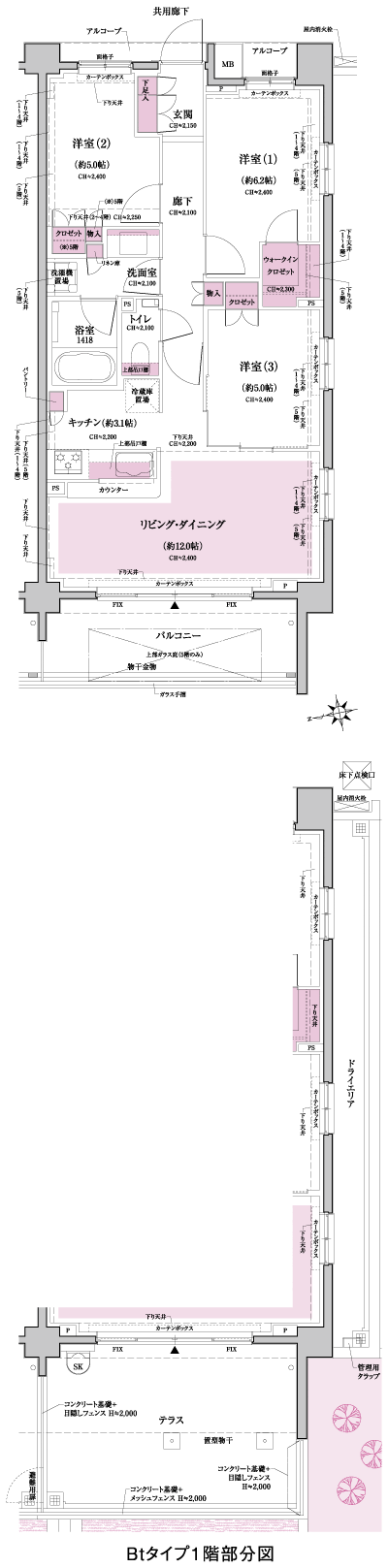 Floor: 3LDK + WIC, the occupied area: 69.22 sq m, Price: TBD