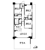 Floor: 3LDK + WIC, the occupied area: 69.22 sq m, Price: TBD