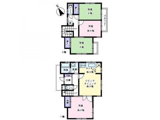 Floor plan. It has become a floor plan that incorporates a two-sided lighting in the living room. 