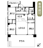 Floor: 3LD ・ K + FC + 2WIC + SIC, the occupied area: 85.09 sq m