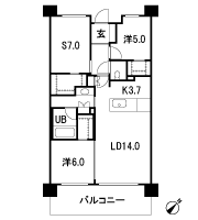 Floor: 2LD ・ K + S + 3WIC, occupied area: 81.48 sq m