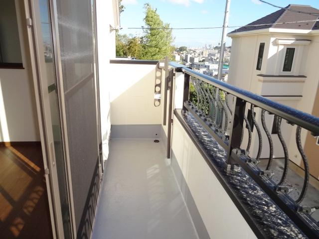 Balcony. South-facing balcony