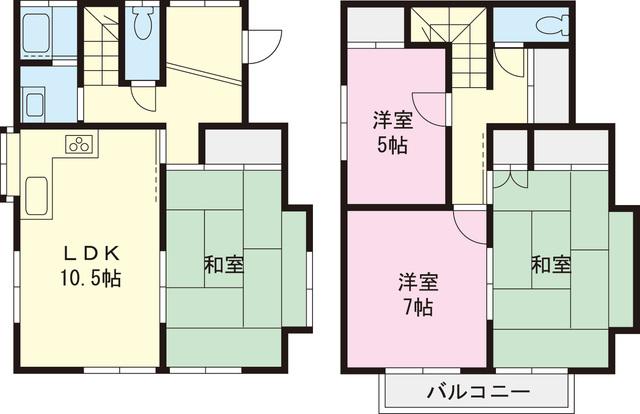 Floor plan. 44,800,000 yen, 4LDK, Land area 516.56 sq m , Building area 99.17 sq m