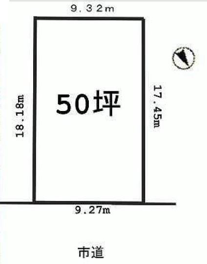 Compartment figure. Land price 31 million yen, Land area 165.28 sq m