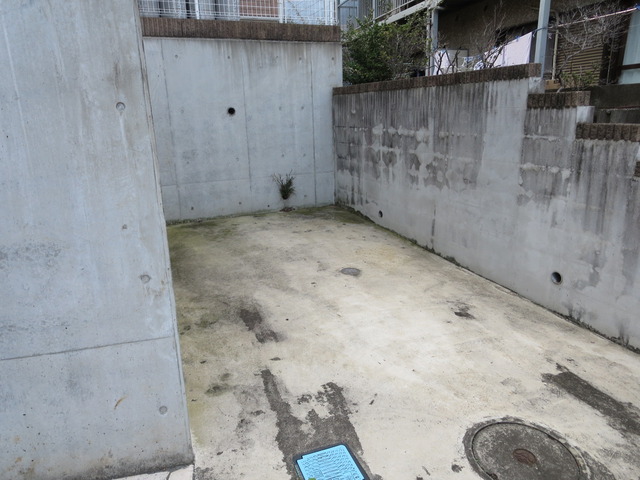 Parking lot. Parking space is