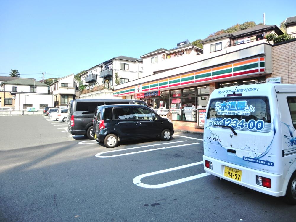 Convenience store. Seven-Eleven Kawasaki Shibokuhon 100m to 1-chome-cho