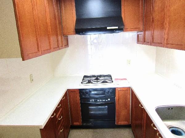 Kitchen. With oven system Kitchen