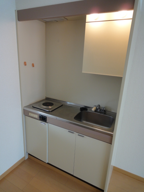 Kitchen. Electric stove with kitchen ☆ 