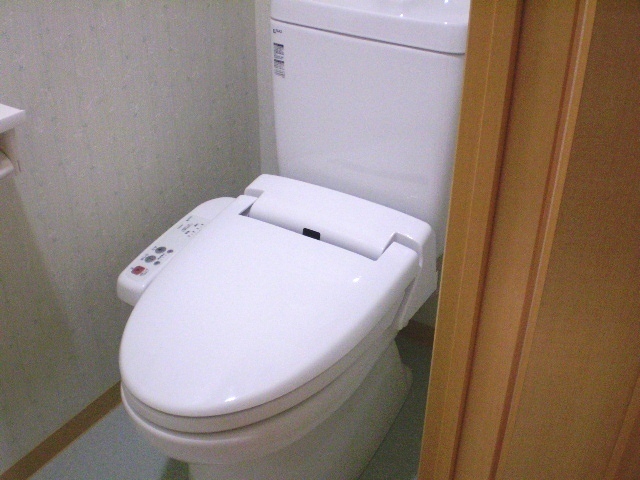 Toilet. With Washlet