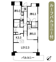 Floor: 3LDK + WIC, the area occupied: 73.4 sq m, Price: 58,800,000 yen, now on sale