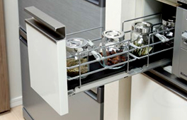 Kitchen.  [Spice rack] Convenient to keep housed together spices. Whip out, You can cook deftly.