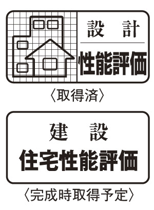 Building structure.  [Performance evaluation] It supports the housing performance evaluation by a third party that was registered to the Minister of Land, Infrastructure and Transport. In addition to the "design Housing Performance Evaluation Report" (already all houses acquisition), "Architecture Housing Performance Evaluation Report" also all houses to be acquired. It is safe in terms of quality.  ※ For more information see "Housing term large Dictionary"