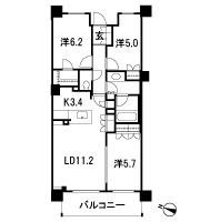 Floor: 3LDK + WIC, the occupied area: 70.22 sq m, Price: 52,067,000 yen, now on sale