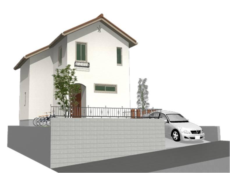 Building plan example (Perth ・ appearance). Building plan example building price 30 million yen, Building area 97.39 sq m