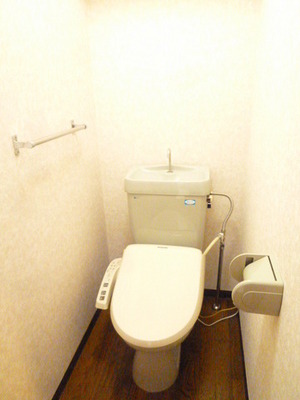 Toilet. Since the bus toilet by, every day, Comfortable Toilet