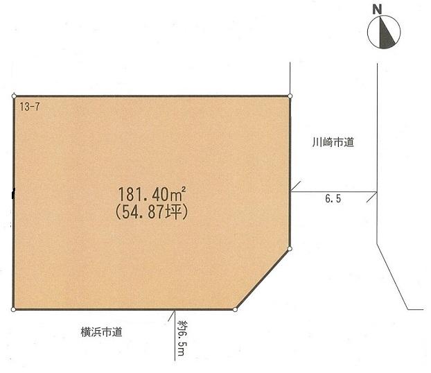 Compartment figure. Land price 52,800,000 yen, Land area 181.4 sq m