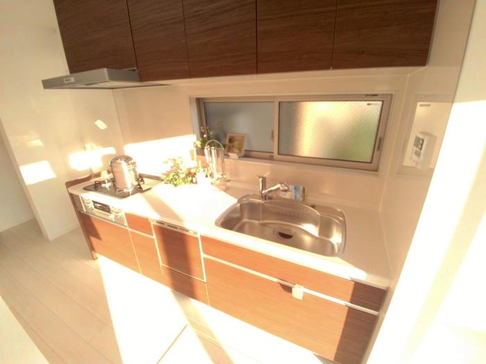 Kitchen. Dishwasher with a system kitchen (East Building)