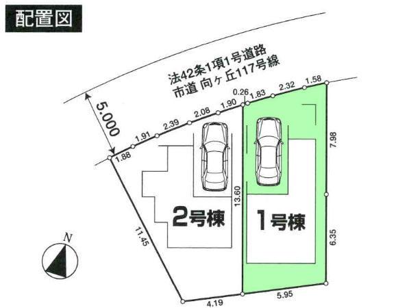 Compartment figure. 37,800,000 yen, 4LDK, Land area 81.8 sq m , Building area 125.54 sq m