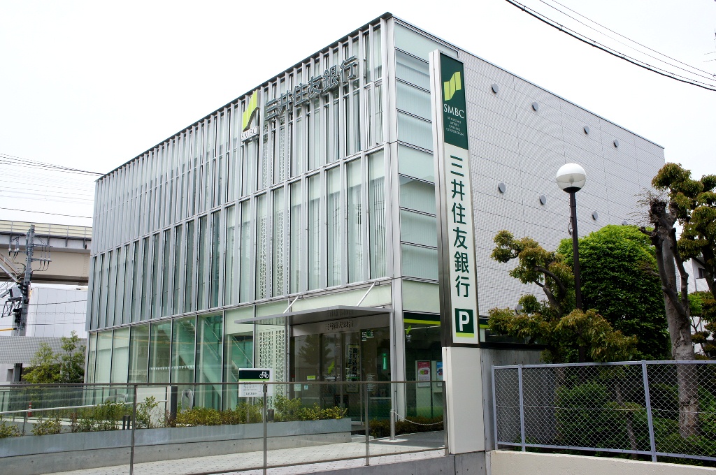 Bank. Sumitomo Mitsui Banking Corporation Miyazakidai 494m to the branch (Bank)