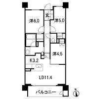 Floor: 3LDK + 2WIC, occupied area: 68.15 sq m, Price: 48,680,000 yen, now on sale