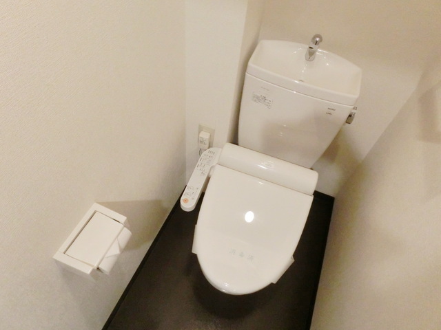 Toilet. Bidet with a toilet floating cleanliness