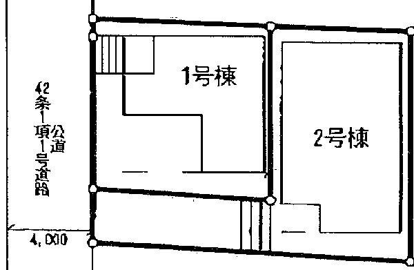 Other. 1 Building, Building 2 layout drawing