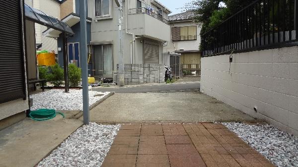 Parking lot. Parking space is 2