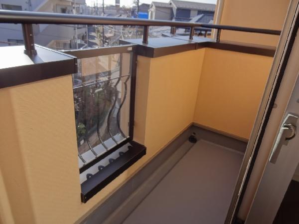 Balcony. The lattice of the balcony, Fall prevention of clear panel Yes installed.