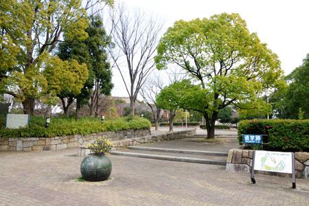 park. Nakahara to Peace Park 670m