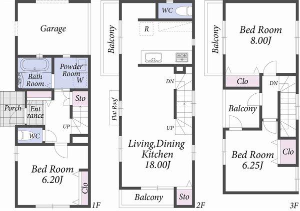 Floor plan. Floor plan Building 2