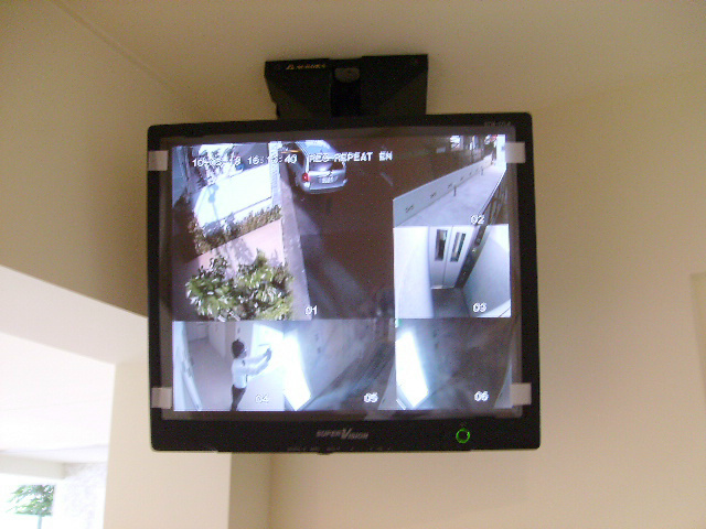 Security. Security cameras have each floor recordable