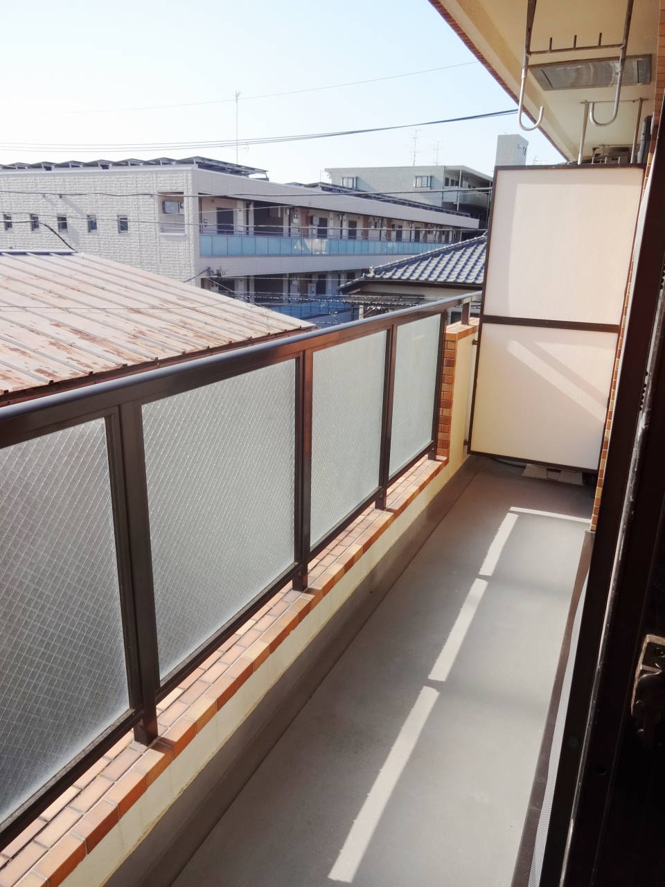 Balcony. Spacious and 2WAY balcony ☆