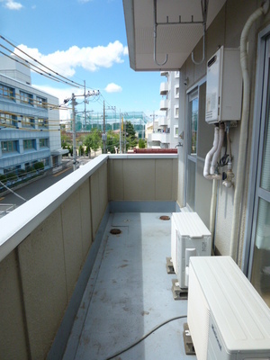 Balcony. Day is good for the direction south.