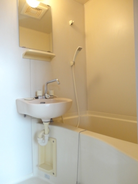 Bath. The photograph is a separate room photo of all the same apartment